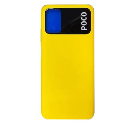 Xiaomi Poco M3 - Zadní kryt - žlutý (náhradní díl)