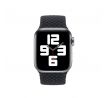 Řemínek pro Apple Watch (42/44/45mm) Nylon, M, black, 145mm 