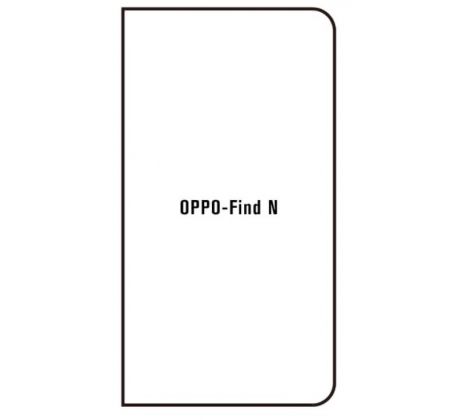 Hydrogel - ochranná fólie - OPPO Find N - pravá