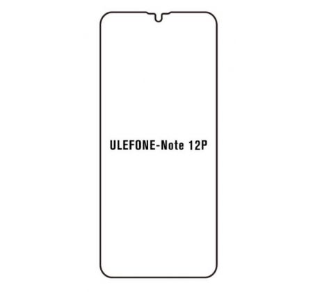 Hydrogel - Privacy Anti-Spy ochranná fólie - Ulefone Note 12P