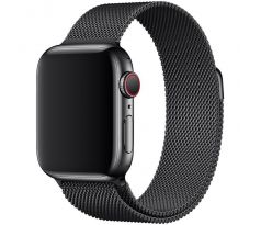 Řemínek Loop Milanese Apple Watch 38/40/41mm Black