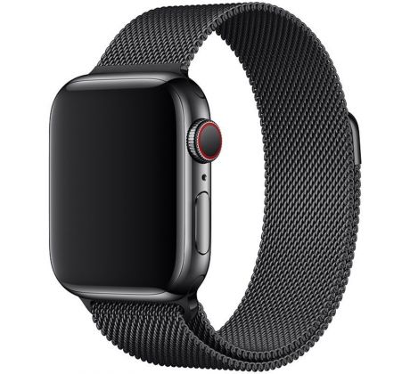 Řemínek Loop Milanese Apple Watch 38/40/41mm Black