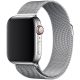Řemínek Loop Milanese Apple Watch 42/44/45mm Silver