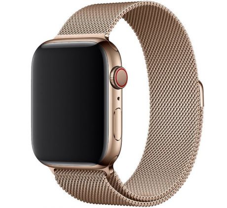 Řemínek Loop Milanese Apple Watch 38/40/41mm Gold