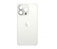 iPhone 13 Pro Max - Sklo zadního housingu se zvětšeným otvorem na kameru - Silver