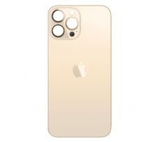iPhone 13 Pro - Sklo zadního housingu se zvětšeným otvorem na kameru - Gold