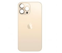 iPhone 13 Pro Max - Sklo zadního housingu se zvětšeným otvorem na kameru - Gold