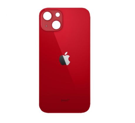 iPhone 13 mini - Sklo zadního housingu se zvětšeným otvorem na kameru - (PRODUCT)RED™ 
