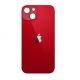 iPhone 13 mini - Sklo zadního housingu se zvětšeným otvorem na kameru - (PRODUCT)RED™ 