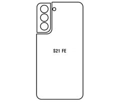 Hydrogel - matná zadní ochranná fólie - Samsung Galaxy S21 FE 5G