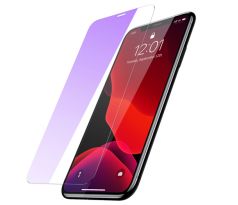 Baseus anti-blue light 3D ochranné tvrdené sklo iPhone 11 / iPhone XR (2ks v balení) s aplikačním rámem
