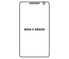 Hydrogel - matná ochranná fólie - Nokia 8 Sirocco