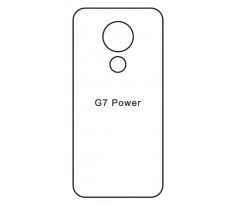 Hydrogel - matná zadní ochranná fólie - Motorola Moto G7 Power