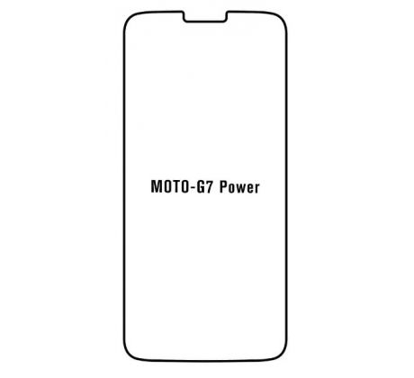 Hydrogel - Privacy Anti-Spy ochranná fólie - Motorola Moto G7 Power