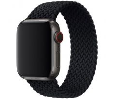 Řemínek pro Apple Watch (38/40/41mm) Elastic Nylon, velikost 135-150mm - Black