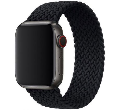 Řemínek pro Apple Watch (38/40/41mm) Elastic Nylon, velikost 135-150mm - Black