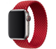 Řemínek pro Apple Watch (42/44/45mm) Elastic Nylon, velikost 135-150mm - Red
