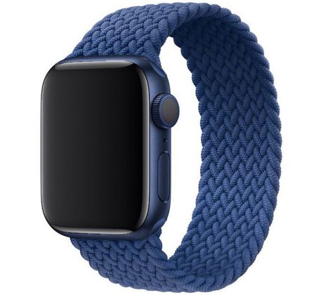 Řemínek pro Apple Watch (42/44/45mm) Elastic Nylon, velikost 135-150mm - Atlantic Blue