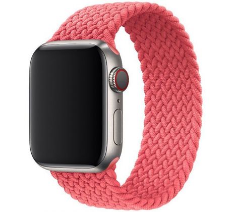 Řemínek pro Apple Watch (42/44/45mm) Elastic Nylon, velikost 135-150mm - Pink Punch