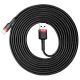 3m USB dátový kabel Baseus nylon cord USB / Lightning QC3.0 2A 3M (CALKLF-R91)