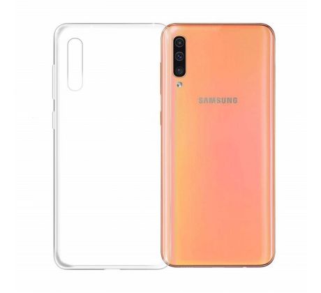 Samsung Galaxy A70 / A70s - Průsvitný ultratenký silikonový kryt