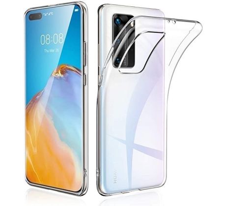 Huawei P40 - Průsvitný ultratenký silikonový kryt 