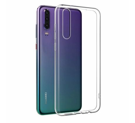 Huawei P30 - Průsvitný ultratenký silikonový kryt