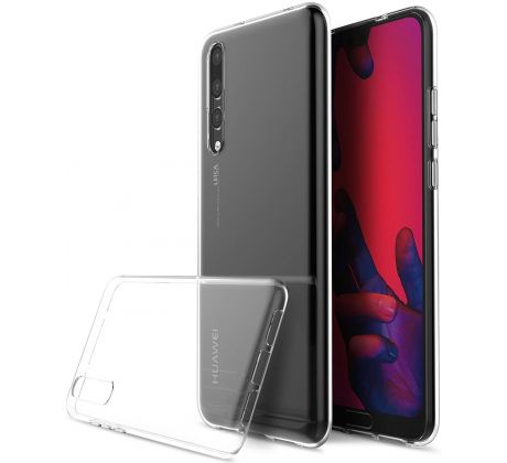 Huawei P20 - Průsvitný ultratenký silikonový kryt