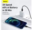 BASEUS Typ-C Apple Lightning 8-pin 20W Fast Charging CATLYS-C01 2 meter