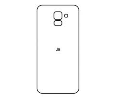 Hydrogel - matná zadní ochranná fólie - Samsung Galaxy J6 2018