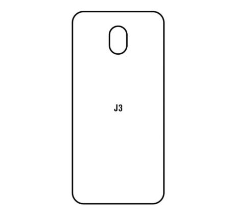 Hydrogel - matná zadní ochranná fólie - Samsung Galaxy J3 2017