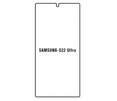 Hydrogel - matná ochranná fólie - Samsung Galaxy S22 Ultra