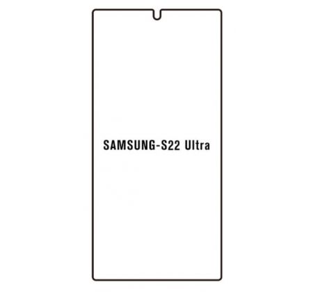 Hydrogel - Privacy Anti-Spy ochranná fólie - Samsung Galaxy S22 Ultra