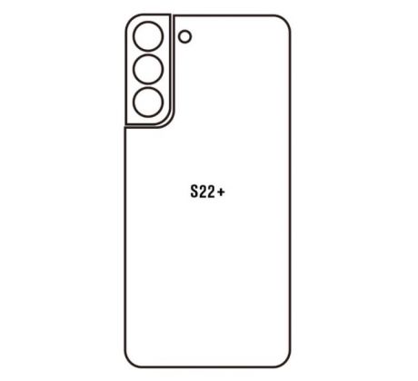 Hydrogel - matná zadní ochranná fólie - Samsung Galaxy S22 Plus