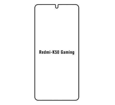 Hydrogel - matná ochranná fólie - Xiaomi Redmi K50 Gaming