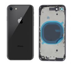 iPhone 8 - Zadní kryt - housing iPhone 8 - černý