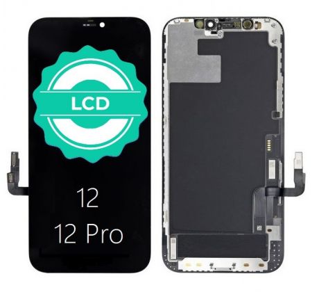 Apple iPhone 12/12 Pro - displej + dotykové sklo + rám In-Cell OEM