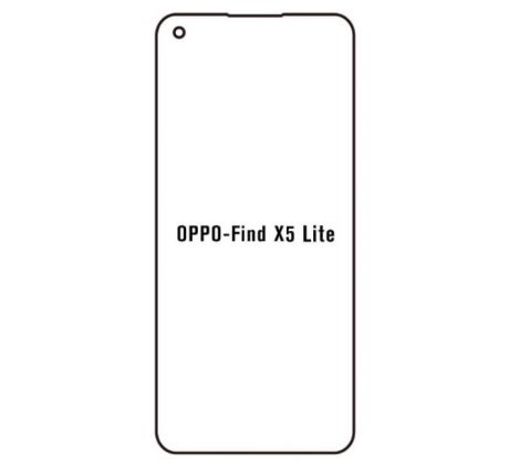 Hydrogel - Privacy Anti-Spy ochranná fólie - OPPO Find X5 lite