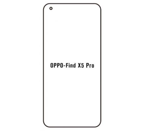 Hydrogel - Privacy Anti-Spy ochranná fólie - OPPO Find X5 Pro