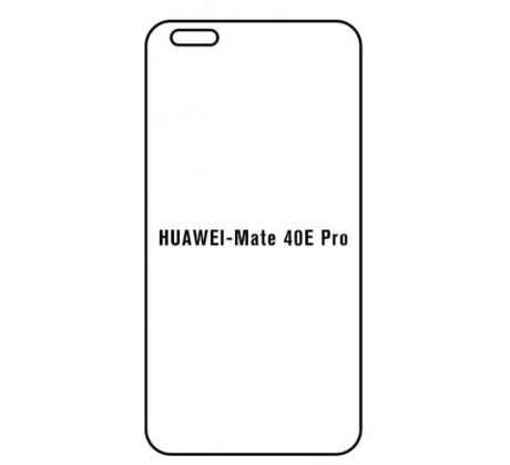 Hydrogel - matná ochranná fólie - Huawei Mate 40E Pro 5G