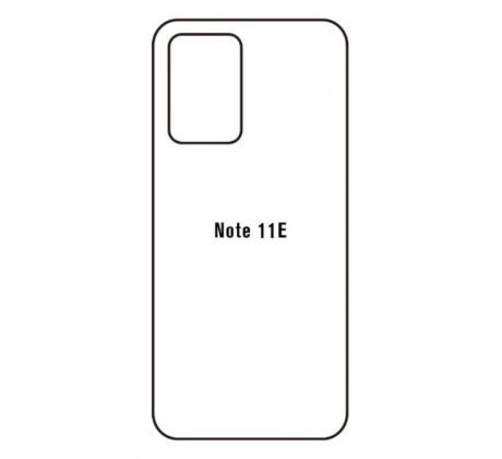 Hydrogel - matná zadní ochranná fólie - Xiaomi Redmi Note 11E 5G