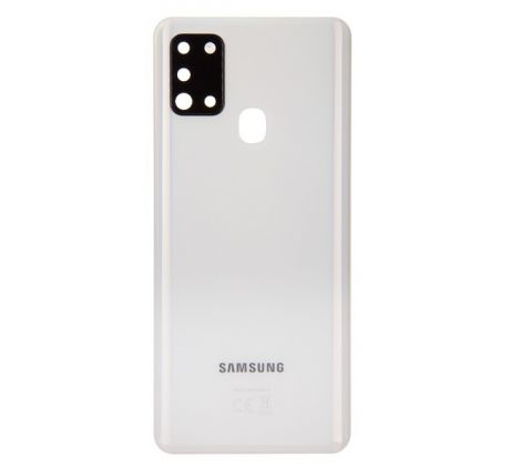 Samsung Galaxy A21s - Zadní kryt baterie - bíly (náhradní díl)