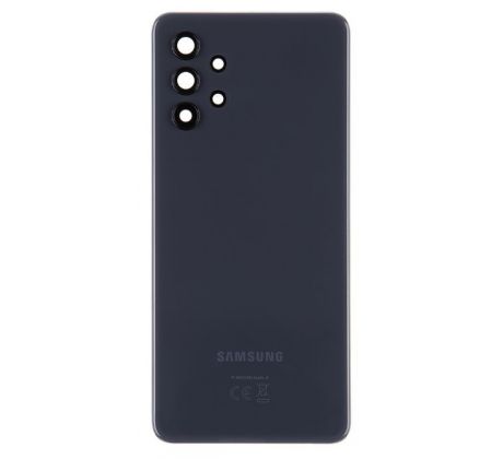 Samsung Galaxy A32 4G - Zadní kryt baterie - black (se sklíčkem zadní kamery) (náhradní díl)