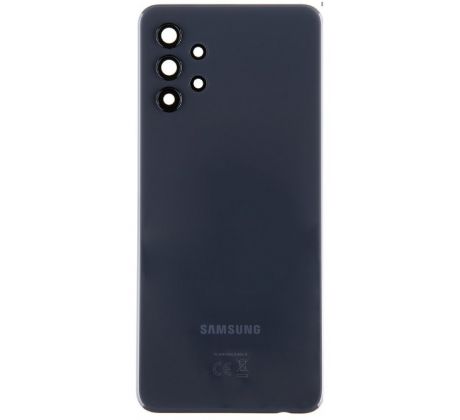 Samsung Galaxy A32 5G - Zadní kryt baterie - black (se sklíčkem zadní kamery) (náhradní díl)