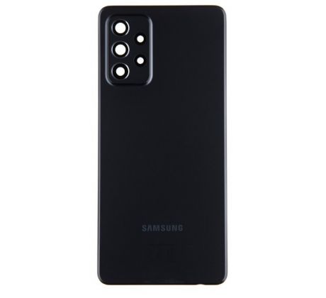 Samsung Galaxy A72 - Zadní kryt baterie - black (se sklíčkem zadní kamery) (náhradní díl)