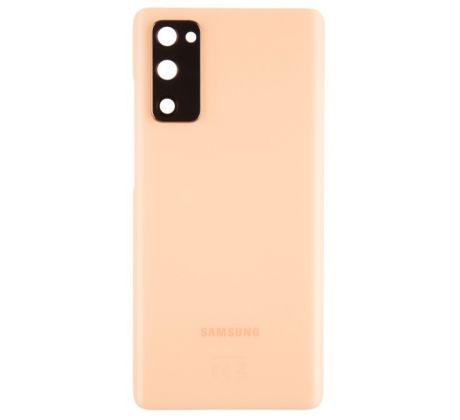 Samsung Galaxy S20 FE - Zadní kryt baterie - Cloud Orange (se sklíčkem zadní kamery) (náhradní díl)