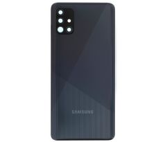 Samsung Galaxy A51 - Zadní kryt baterie - Crush Black (se sklíčkem zadní kamery)