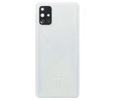 Samsung Galaxy A71 - Zadní kryt baterie - Crush White (se sklíčkem zadní kamery) (náhradní díl)