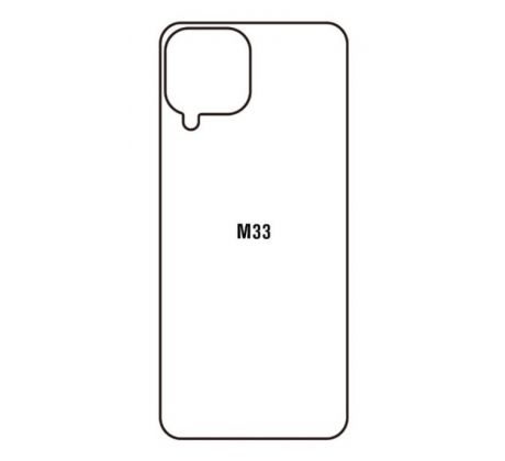 Hydrogel - matná zadní ochranná fólie - Samsung Galaxy M33
