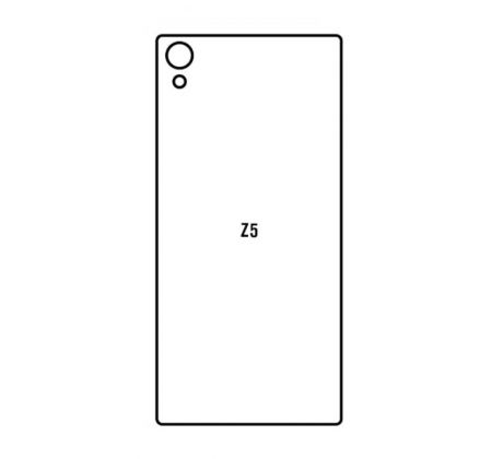 Hydrogel - matná zadní ochranná fólie - Sony Xperia Z5